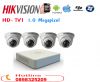 TRỌN BỘ 4 CAMERA HIKVISION DS-2CE56C0T-IR - anh 1