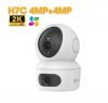 Camera WiFi 2 mắt EZVIZ H7C (4MP+4MP) - anh 1